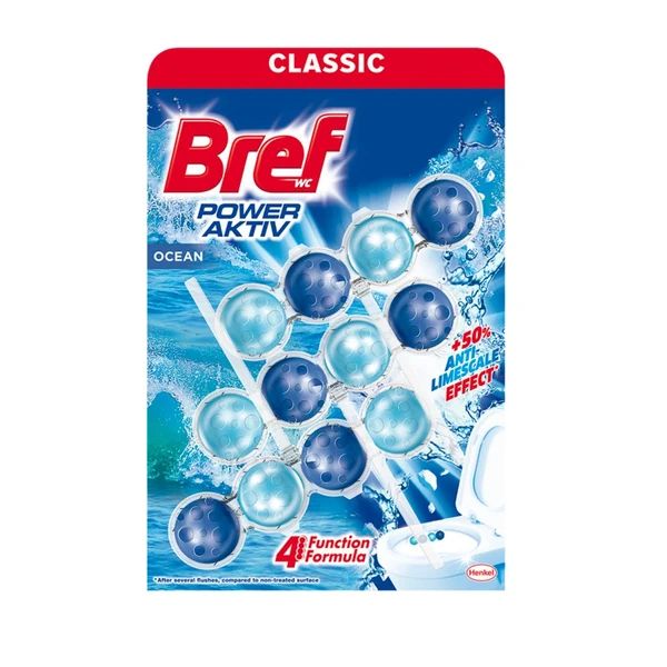 Bref Power Activ WC blok Ocean 3x50g Henkel